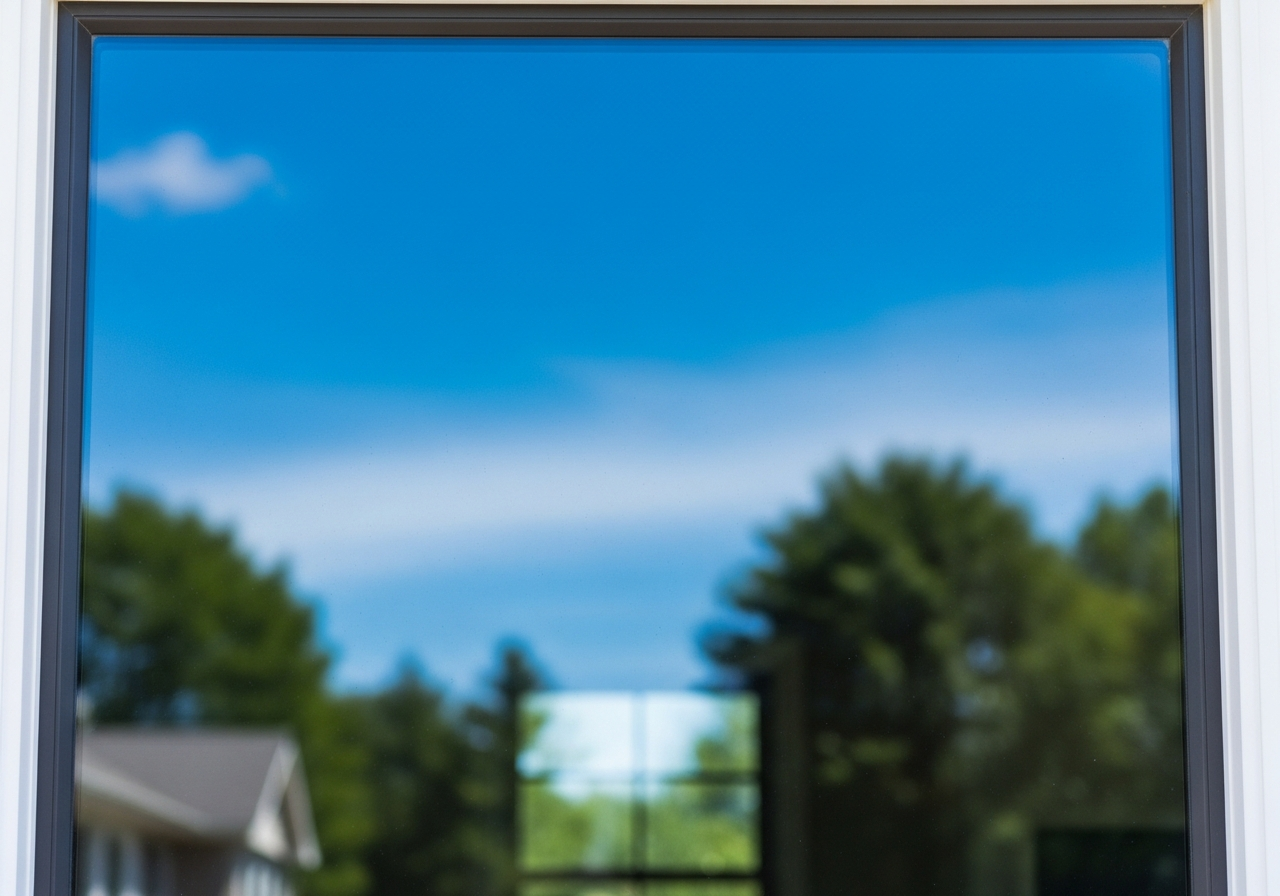 Streak-free residential windows after a professional cleaning in Georgetown, TX